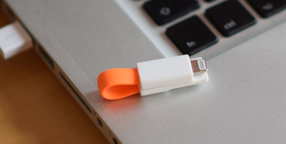 gadget cavetto usb portachiavi