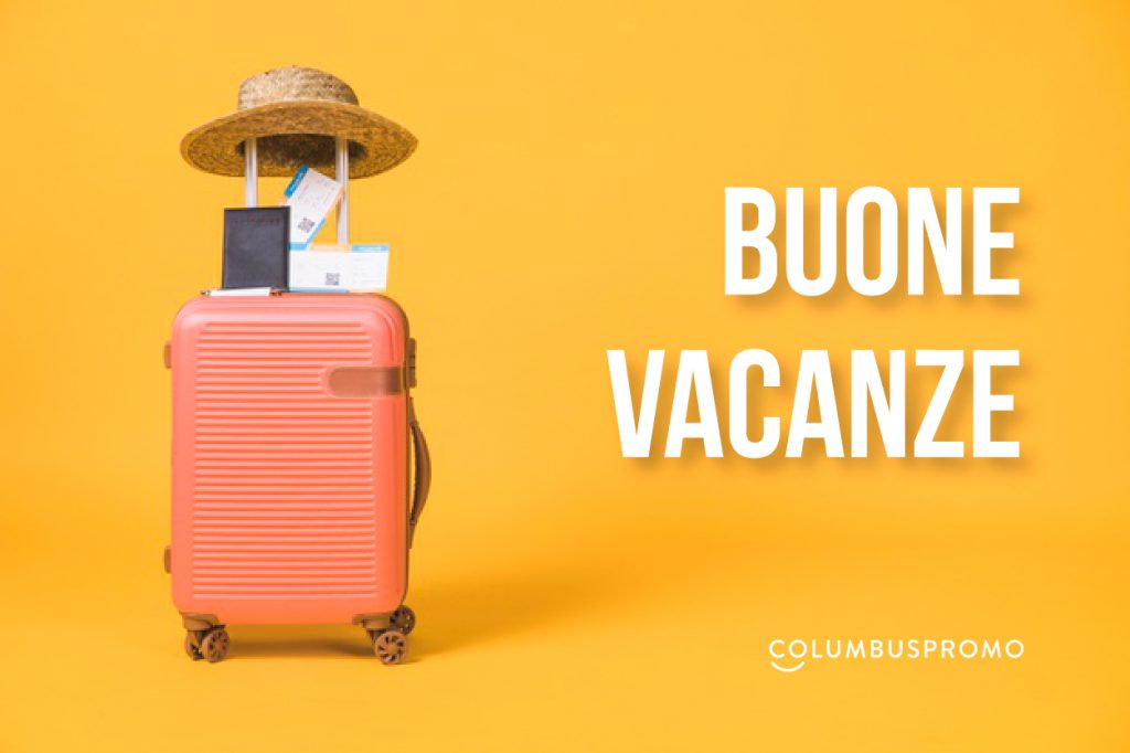 Buone vacanze dal team di ColumbusPromo