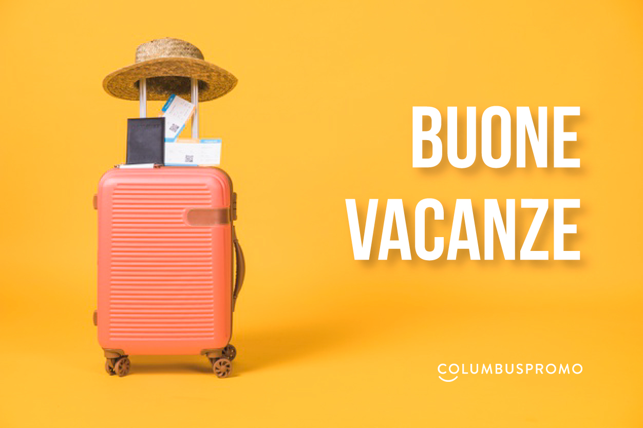 Buone vacanze dal team di ColumbusPromo