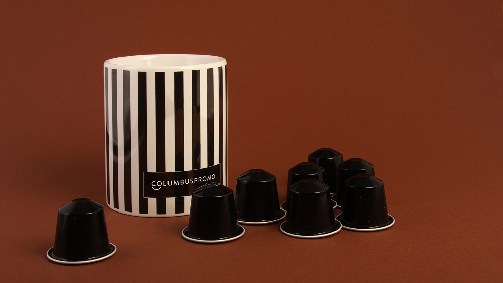 Kit caffè e mug personalizzata per dipendenti