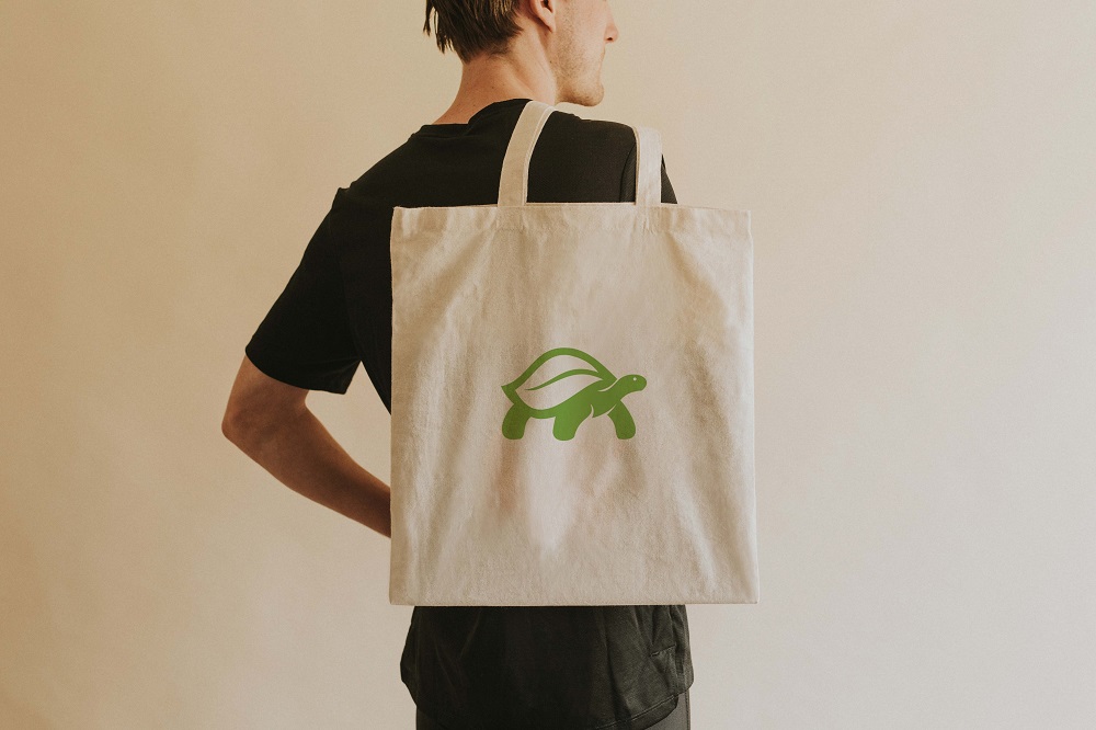 Shopper ecologica personalizzabile con logo