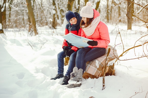 gadget invernale coperta viaggio